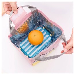 Torba termiczna do przenoszenia żywności LUNCH BOX słoń PJM17WZ3 błękit