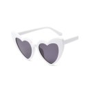 Okulary przeciwsłoneczne serca HEART WHITE OK272WZ5